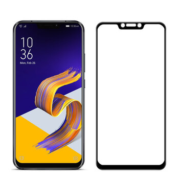 Picasee Sticlă securizată de protecție 3D cu cadru pentru Asus ZenFone 5 ZE620KL - neagră
