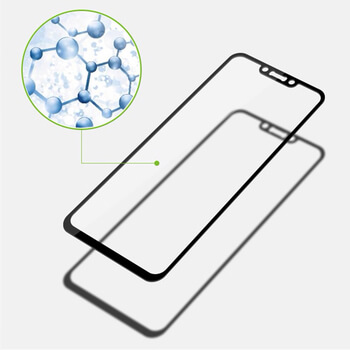 Picasee Sticlă securizată de protecție 3D cu cadru pentru Huawei Nova 3 - neagră