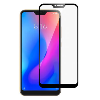 Sticlă securizată de protecție 3D cu cadru pentru Xiaomi Mi 8 Lite - neagră