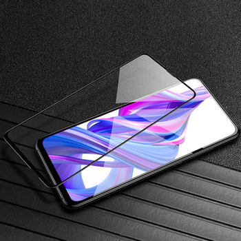 3x Picasee 3D Sticlă securizată 3D cu cadru pentru Xiaomi Redmi 12C - neagră - 2+1 gratis