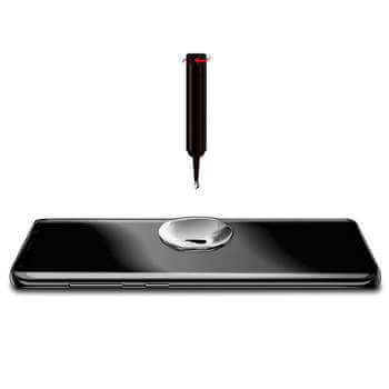 Picasee Sticlă securizată curbată 3D cu protecție UV pentru Honor 90 5G