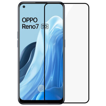 Picasee Sticlă securizată de protecție 3D cu cadru pentru OPPO Reno 7 5G - neagră