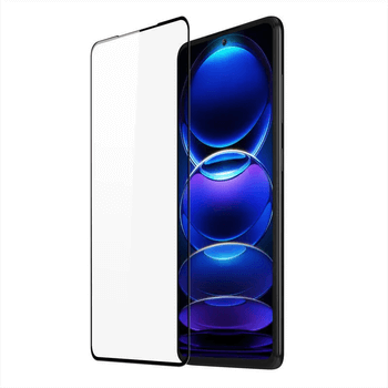 3x Sticlă securizată 3D cu cadru pentru Xiaomi Redmi Note 13 5G - neagră