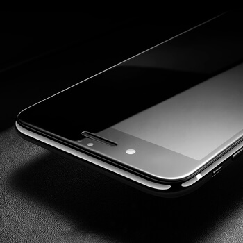 3x Picasee 3D Sticlă securizată 3D cu cadru pentru Apple iPhone 6/6S - neagră - 2+1 gratis