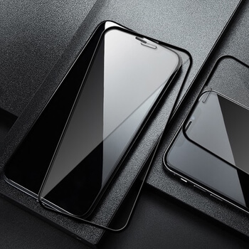 Picasee Sticlă securizată de protecție 3D cu cadru pentru Apple iPhone X/XS - neagră