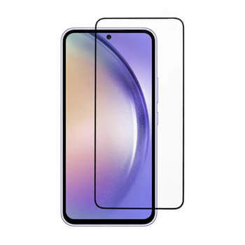 Picasee Sticlă securizată de protecție 3D cu cadru pentru Samsung Galaxy A55 A556B - neagră