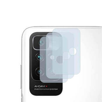 3x Picasee sticlă securizată pentru lentilă cameră foto telefon mobil Xiaomi Redmi 12C 2+1 gratis