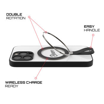 Picasee MagSafe ring - Neagră
