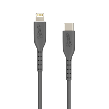 Picasee USB Kabel Lightning - USB C - Neagră