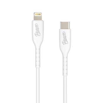 USB Kabel Lightning - USB C - Albă