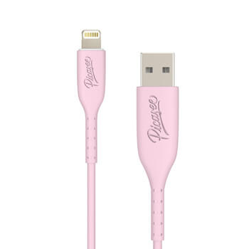 USB Kabel Lightning - USB 2.0 - Roz