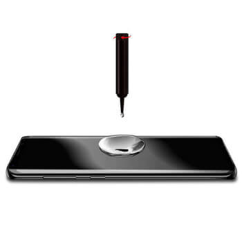 Picasee Sticlă securizată curbată 3D cu protecție UV pentru OnePlus 12 5G