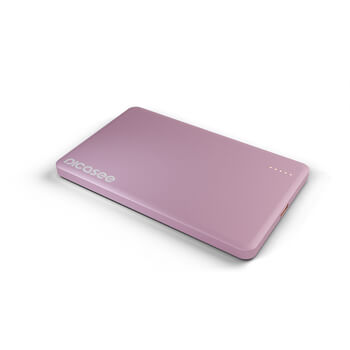 Picasee Powerbank cu MagSafe 5 000 mAh - Roz