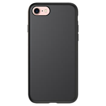Picasee Liquid case Apple iPhone 7 - Gravură personalizată - Neagră