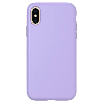 Picasee Liquid case Apple iPhone X/XS - Gravură personalizată - Violet