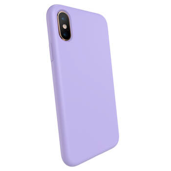 Husă pentru Apple iPhone X/XS - Gravură personalizată - Violet