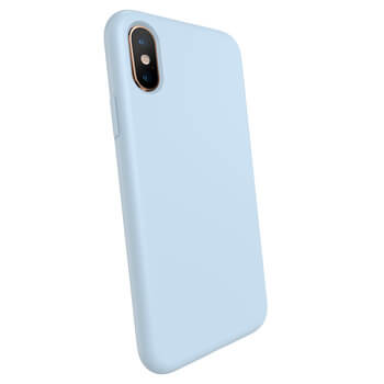 Husă pentru Apple iPhone X/XS - Gravură personalizată - Albastru