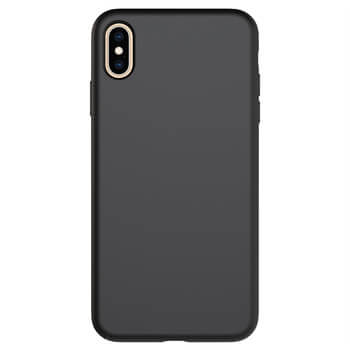 Picasee Liquid case Apple iPhone XS Max - Gravură personalizată - Neagră