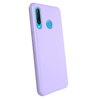 Husă pentru Huawei P30 Lite - Gravură personalizată - Violet