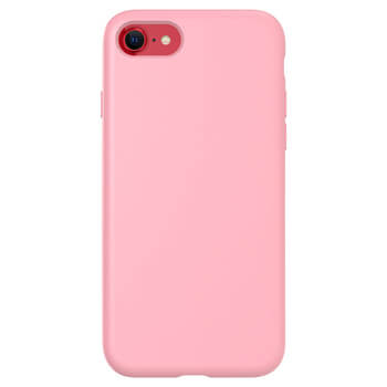 Picasee Liquid case Apple iPhone SE 2020 - Gravură personalizată - Roz