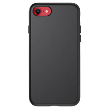 Picasee Liquid case Apple iPhone SE 2020 - Gravură personalizată - Neagră