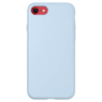 Picasee Liquid case Apple iPhone SE 2020 - Gravură personalizată - Albastru