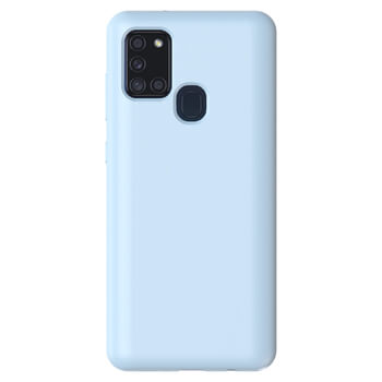 Picasee Liquid case Samsung Galaxy A21s - Gravură personalizată - Albastru