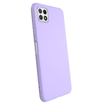 Husă pentru Samsung Galaxy A22 A226B 5G - Gravură personalizată - Violet