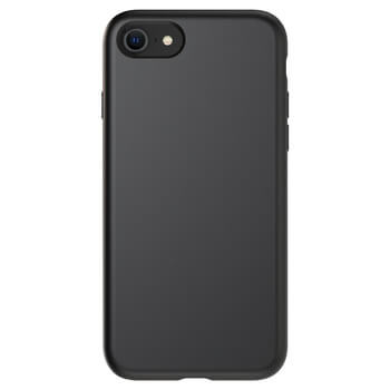 Picasee Liquid case Apple iPhone SE 2022 - Gravură personalizată - Neagră