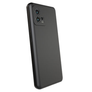 Husă pentru Motorola Moto G72 - Gravură personalizată - Neagră