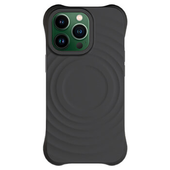 Picasee Shock-proof case s MagSafe Apple iPhone 13 Pro - Gravură personalizată - Neagră