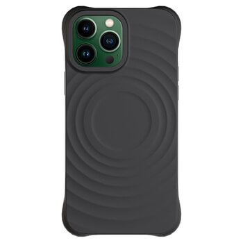 Picasee Shock-proof case s MagSafe Apple iPhone 13 Pro Max - Gravură personalizată - Neagră