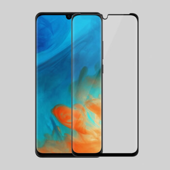 Picasee Sticlă securizată de protecție 3D cu cadru pentru Huawei P30 Lite - neagră