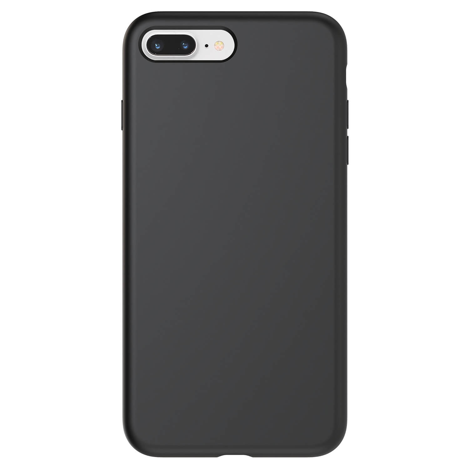 Picasee Liquid case Apple iPhone 8 Plus - Gravură personalizată - Neagră