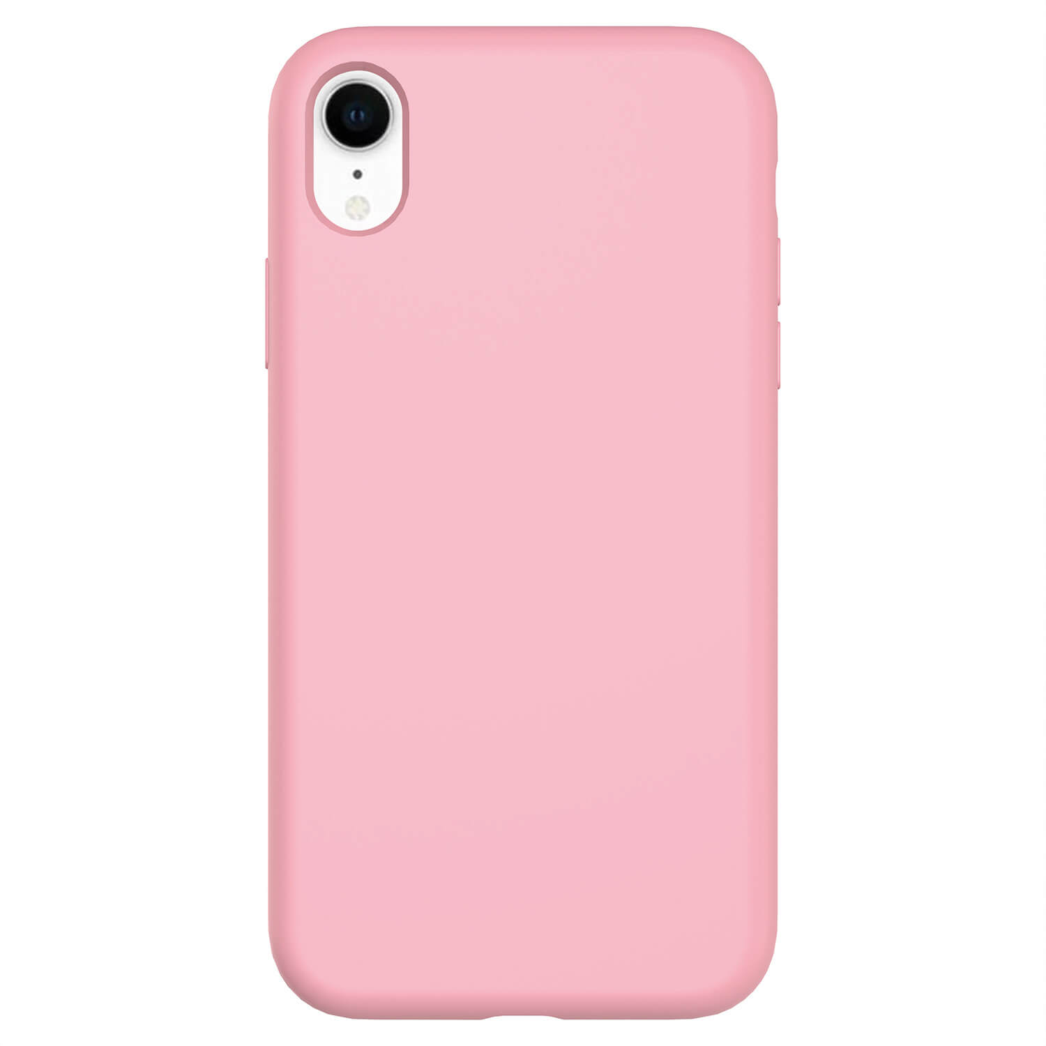 Picasee Liquid case Apple iPhone XR - Gravură personalizată - Roz