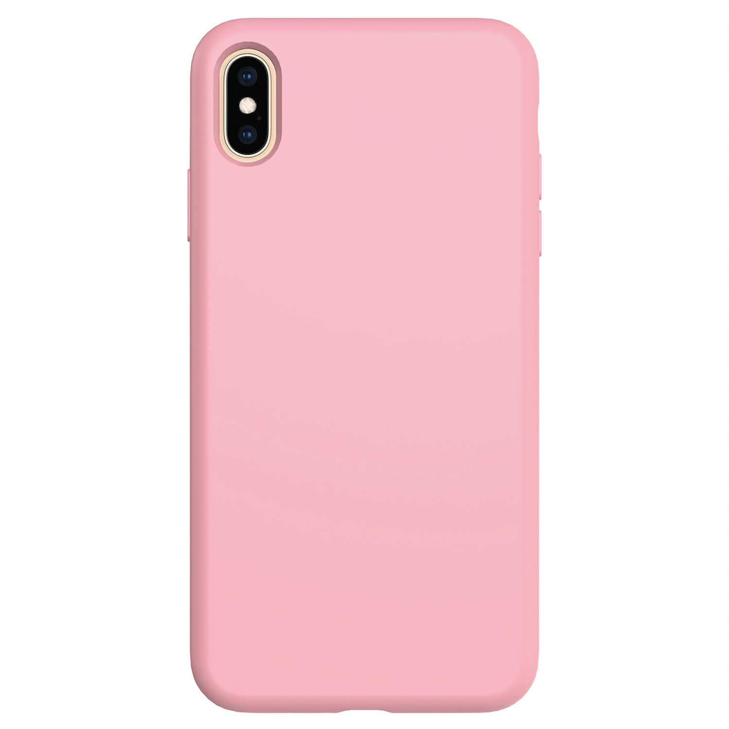Picasee Liquid case Apple iPhone XS Max - Gravură personalizată - Roz