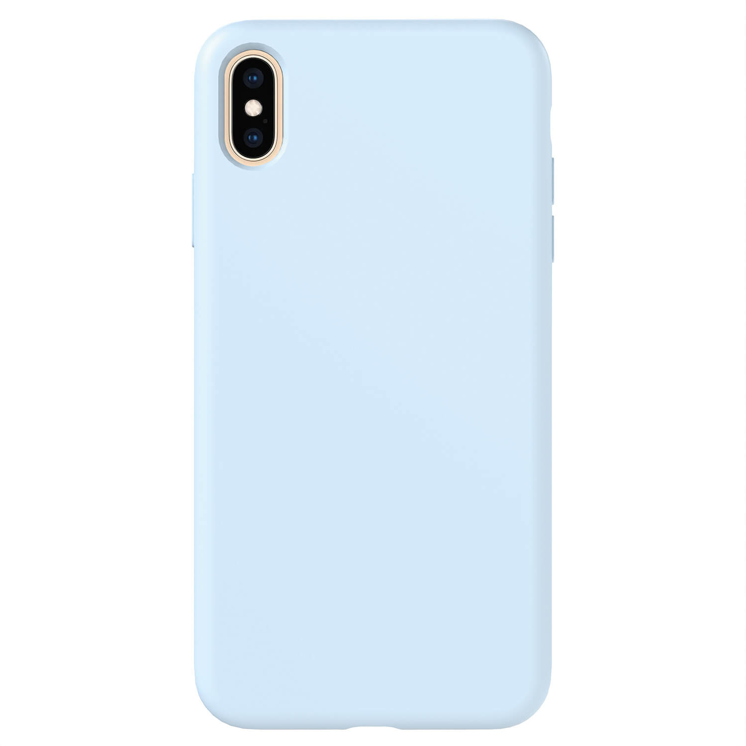 Picasee Liquid case Apple iPhone XS Max - Gravură personalizată - Albastru