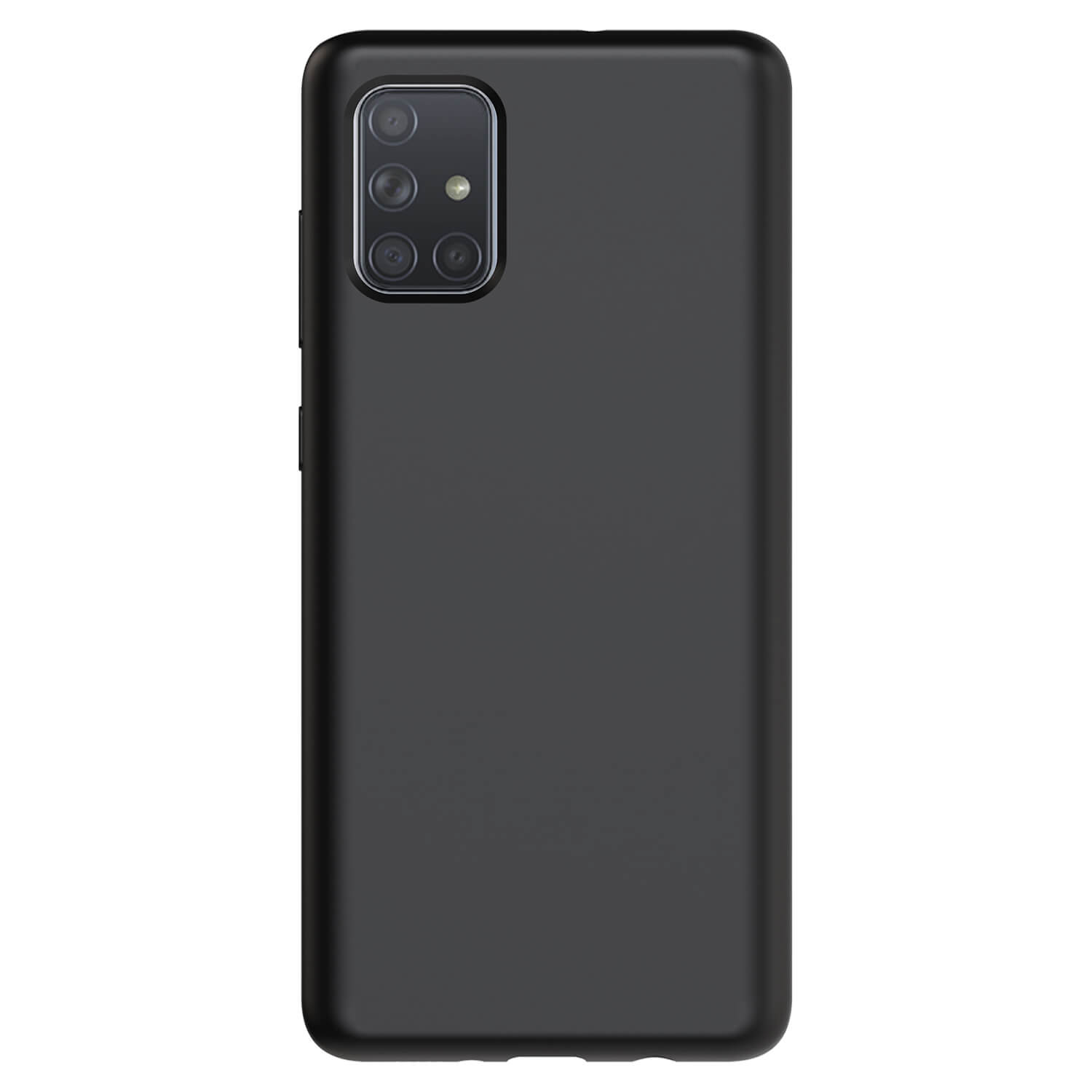 Picasee Liquid case Samsung Galaxy A71 A715F - Gravură personalizată - Neagră