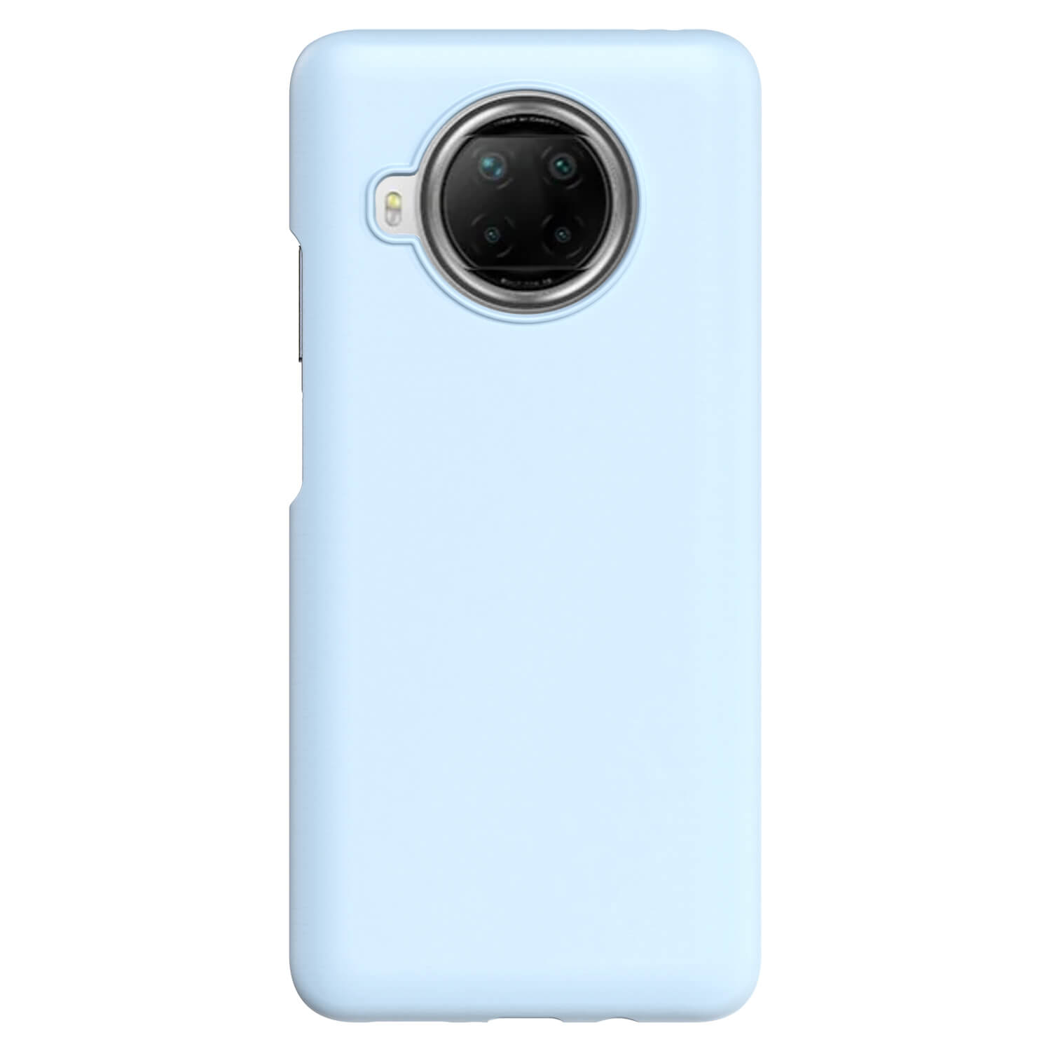Picasee Liquid case Xiaomi Redmi Note 9 Pro - Gravură personalizată - Albastru
