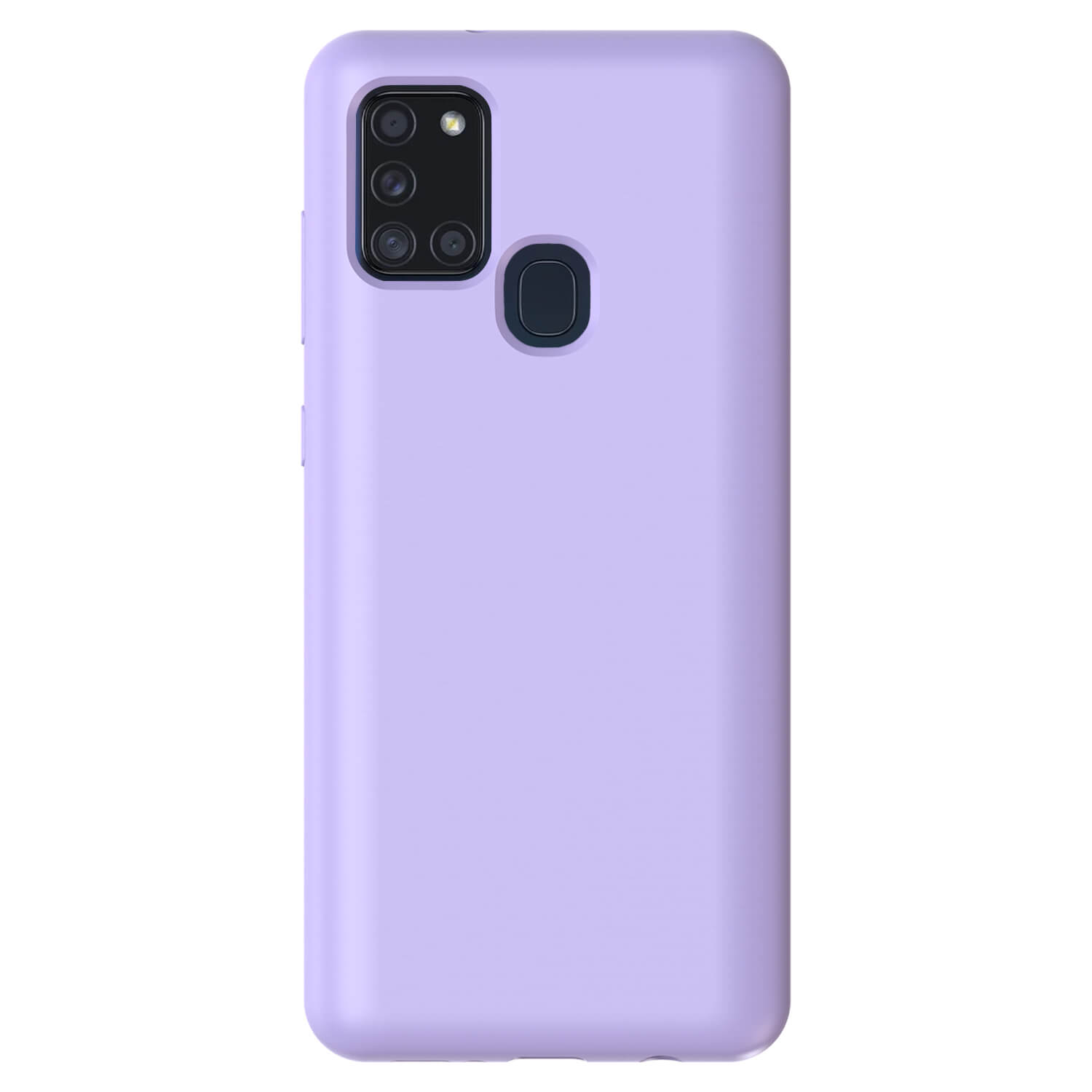 Picasee Liquid case Samsung Galaxy A21s - Gravură personalizată - Violet