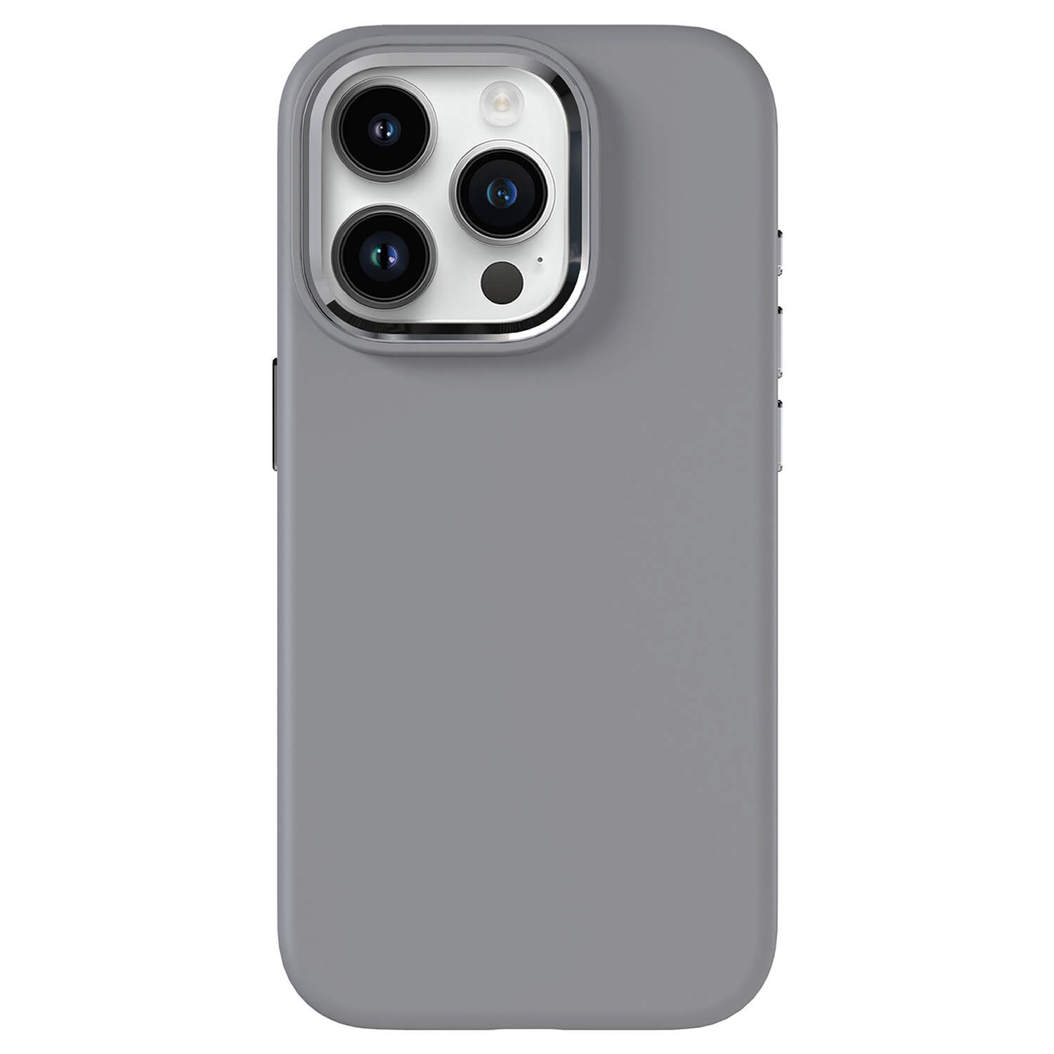 Picasee Premium case s MagSafe pro Apple iPhone 14 Pro - Gravură personalizată - Gri