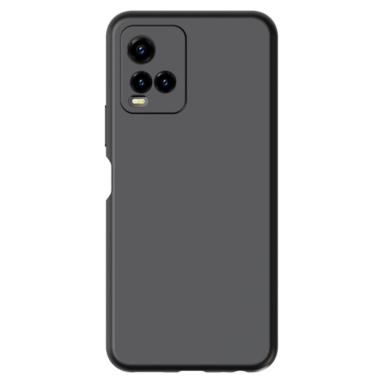 Picasee Liquid case Vivo Y33s - Gravură personalizată - Neagră