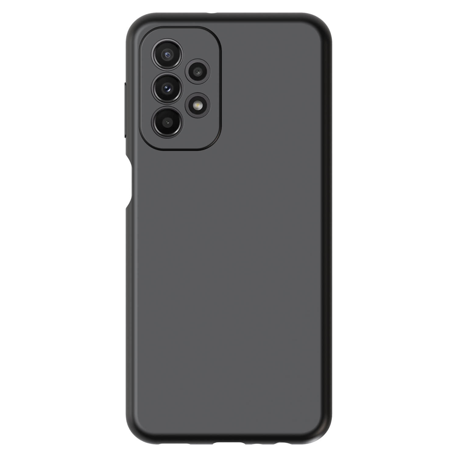 Picasee Liquid case Samsung Galaxy A23 A236B 5G - Gravură personalizată - Neagră